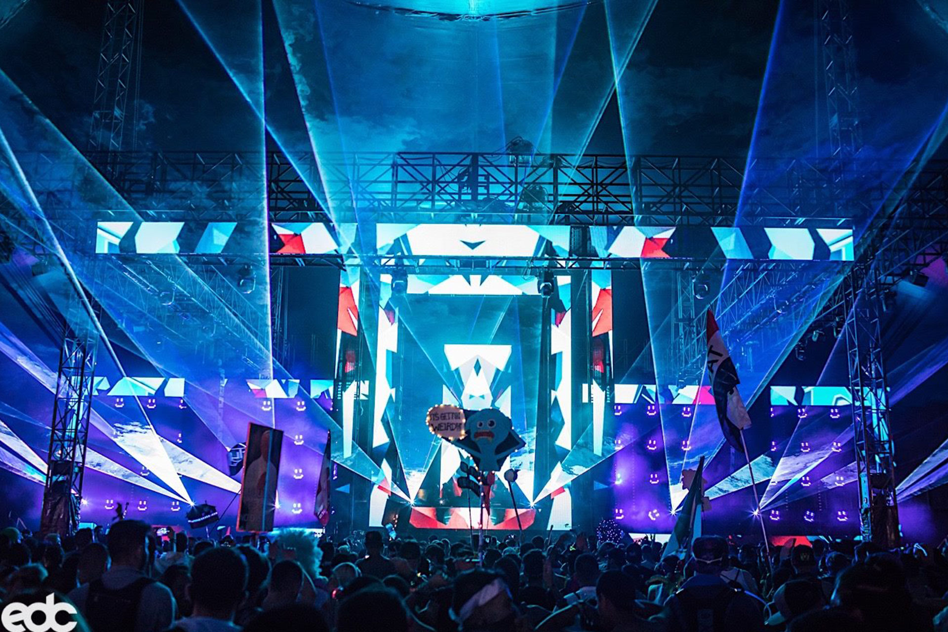 Electric Daisy Carnival - Laser shows for concerts
