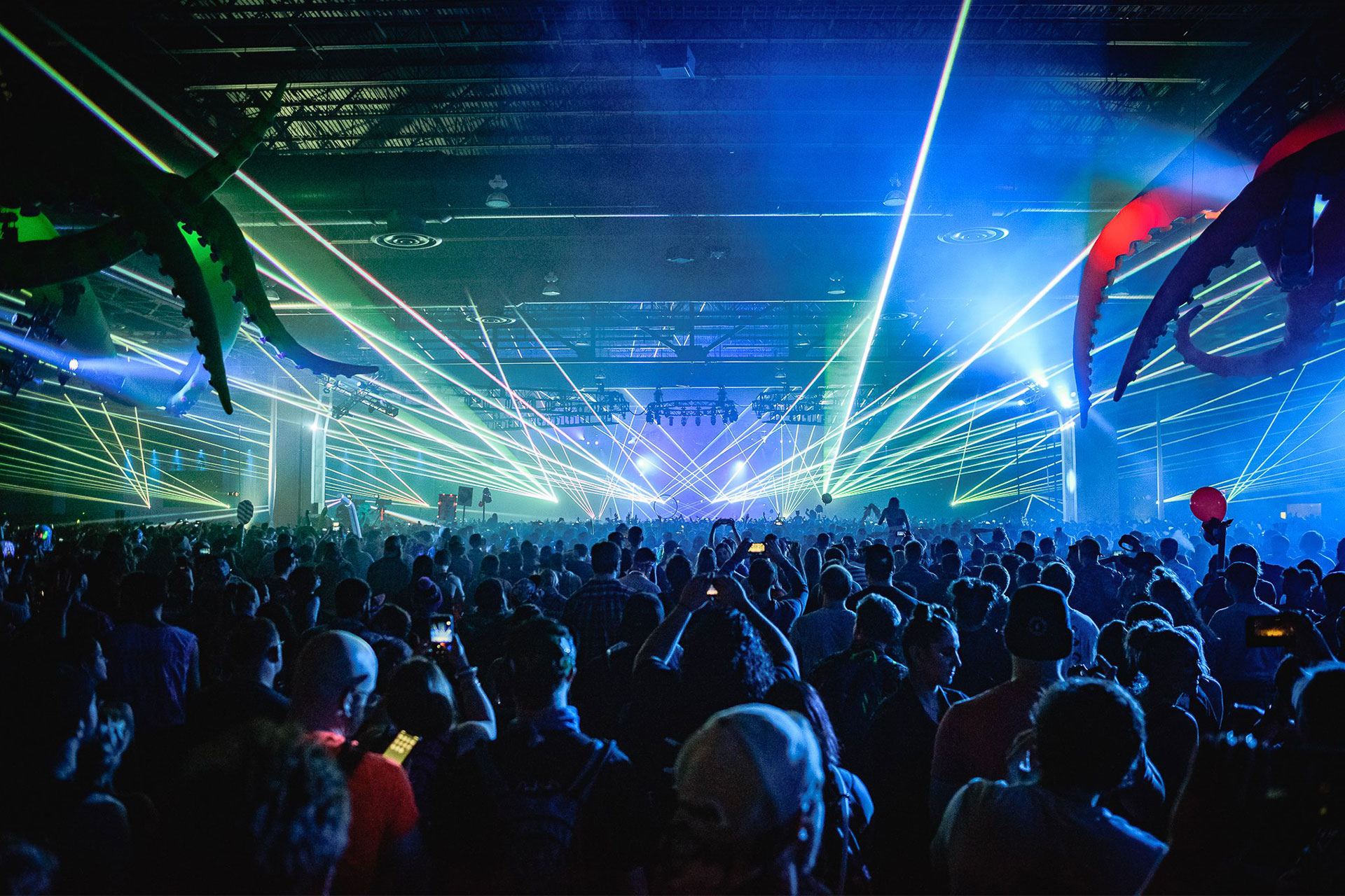 Hijinx - A Live Nation event. - Laser shows for concerts